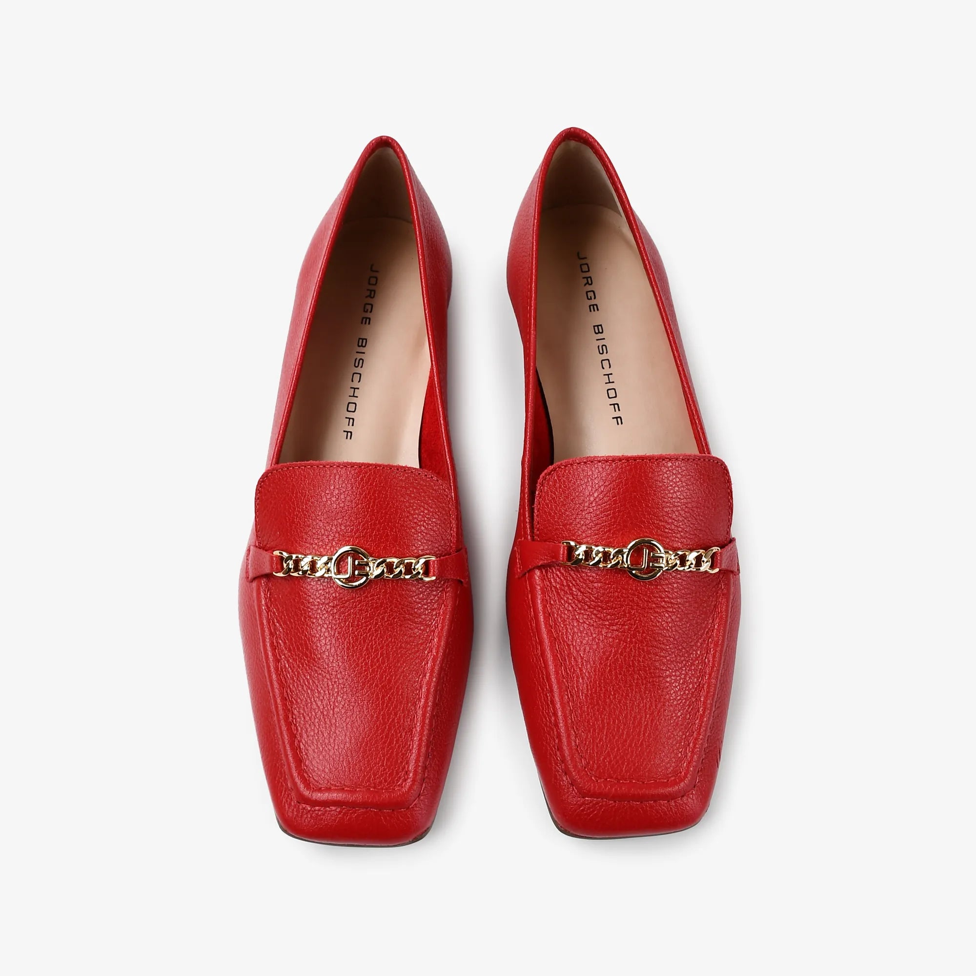 Loafer Vermelho Couro